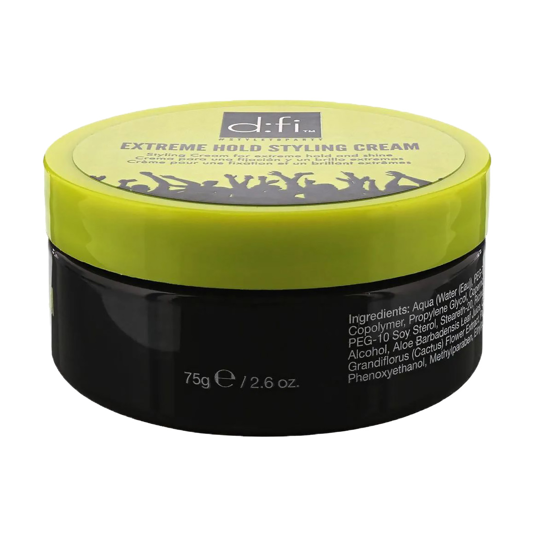 Крем для укладання волосся d:fi Extreme Hold Styling Cream Екстрасильна фіксація, 75 г